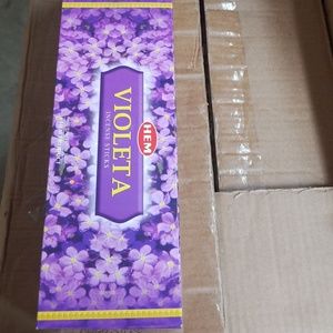 VIOLET INCENSE 120 PIECES